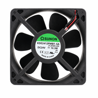 Ventilateur DC SUNON KDE2412PMB1-6A 24V 10.3W 12038 120x120x38mm, ventilateur de refroidissement industriel haute vitesse pour onduleur et machine CNC