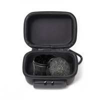Imperméable À L'eau CHAUDE ronde mini voyage dur eva sac de preuve d'odeur cachette pochette