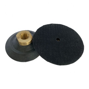 Placa de Respaldo de Goma con Rosca M14 o 5/8"-11 para Almohadillas Abrasivas de Gancho y Bucle OEM OBM - Product Image 6