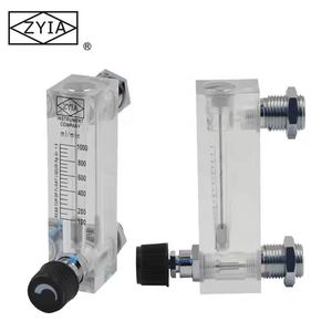 LZM-6Tアクリルステンレス鋼フロート液体ロタメータフローメーターカスタマイズ可能OEM真鍮ガス空気測定パネル流量計 - Product Image 4