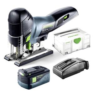 Kit de Sierra Caladora Inalámbrica PSC 420 EB Li 5.Ah TCL6-Plus 18V CARVEX con Estuche Rígido, Soporte OEM y Garantía de 3 Años - Product Image 3