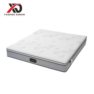 XUDAN Spring Mattress King/Queen Size Pillow Top Knitted Fabric Cover Polyester Foam Medium Firm 25cm Thickness 5-Year Warranty - Product Image 2