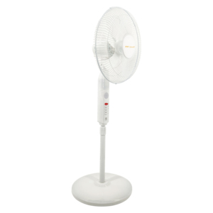 16 Inch <b>Stand</b> <b>Fan</b> Oscillating With Extra Bulb Power Bank Solar Powered Rechargeable SLFS1206 Rechargeable Solar Dc Powered Elect - Product Image 3
