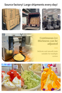 Mvckyi thương mại Bông Tuyết Băng cạo máy sữa tuyết Máy Làm Đá BingSu cho quán ăn nhanh cửa hàng kem - Product Image 6
