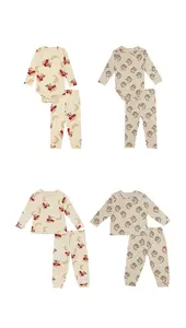 Pelele de algodón de manga larga para niños y niñas, ropa de otoño para recién nacidos, 1 unidad