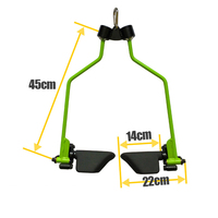 Offre Spéciale – Kit 3 Pièces Moderne pour Gymnastique à Domicile : Barre d'Écartement, Attache Câble, Poignée Mag Grip pour Entraînement Complet en Acier Durable