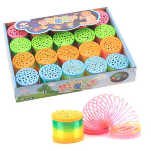 Glowing Rainbow <b>Stacking</b> <b>Ring</b> 5.2x5.5cm Plastic Light Up Toy For Children Age 2 4 Years Unisex - Product Image 3