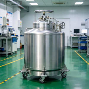 System Integration LH2 <strong>Storage</strong> <strong>Tank</strong> 50 Psi <strong>Liquid</strong> <strong>Hydrogen</strong> Reliquefier with High-Flow Ball Valve - Product Image 6