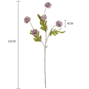 Nhà Máy Bán buôn mô phỏng 5 ngườ<span class=keywords><strong>i</strong></span> đứng đầu đám cướ<span class=keywords><strong>i</strong></span> trang trí trong nhà Nhân Tạo Hoa cây bồ công anh - Product Image 5