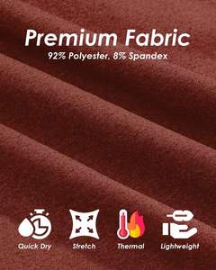 Men's Premium Heather Long Sleeve Golf Pullover Sweatshirts 1/4 Half Zip Customizable Logo Printing <b>Hoodie</b> Style for <b>Summer</b> - Product Image 2