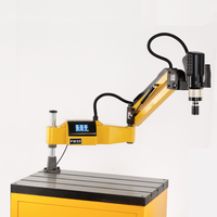 Machine de perçage et de taraudage universelle CNC automatique, machine à tarauder électrique servo-assistée, bras de taraudage M16 M24 M30 M36