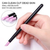 Lime à ongles, Pierre à cuticules, Repousse-cuticules, Bâtonnets de ponçage pour ongles, Stylo de nail art, Outil de suppression des cuticules, Lime à ongles, Outils de manucure, Repousse-peaux mortes