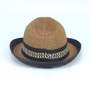 Rộng vành bãi biển phụ nữ rơm <span class=keywords><strong>hat</strong></span> màu duy nhất ban nhạc mùa hè mặt trời rơm mũ - Product Image 6