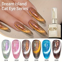 XEIJAYI Dreamland Cat Eye 6 pièces Vernis à ongles gel UV sans HEMA ni TPO, norme européenne, OEM ODM, fournitures en gros pour la peinture des ongles