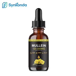 MULLEIN 120000MG Saf Bitkisel Takviye Sıvı Damlası Sindirim Cilt Akciğer Hücreleri Sağlığı Desteği Mullein Yaprağı Ekstresi - Product Image 1