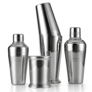 Ensemble d'outils de bar en acier inoxydable en gros avec shaker à <span class=keywords><strong>martini</strong></span>, pilon et ouvre-<span class=keywords><strong>bouteille</strong></span> - Écologique pour les restaurants - Product Image 2