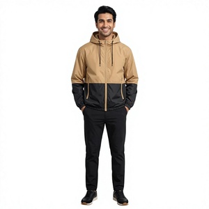 Custom Logo Winter Windbreaker Jacket for Men <b>Warm</b> Outdoor <b>Waterproof</b> Windproof Hooded Coat Thick Thermal Sportswear - Product Image 1