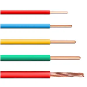 Hot Sale 300/500V 2.5mm Single Core PVC Insulated Flexible Wire Cable Electrical House Wiring