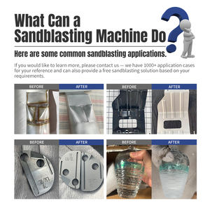 Mini machine de sablage, cabine de sablage, sablage pour petites pièces, billes de verre, oxyde <span class=keywords><strong>d</strong></span>'aluminium - Product Image 3