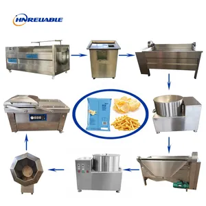 Suppliers Fully Automated Small Sweet Potato Chips Making machine Line Price