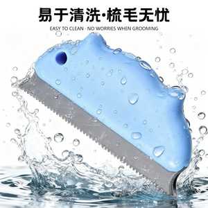 Pet Grooming Gloves Rubber Massage Brush For Cat Dog Bathing Cleaning Medium Sized Dog - Product Image 5