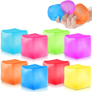 Chất lượng cao tùy chỉnh làm dịu cảm giác bóp quả bóng bán buôn lo lắng giảm căng thẳng Squishy Fidget Đồ chơi ICE <span class=keywords><strong>CUBE</strong></span> đồ chơi cho trẻ em - Product Image 5