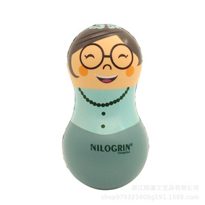 Pu <b>Foam</b> Cartoon Bobble Doll High Rebound Stress Relief Toy Factory <b>Craft</b> Decoration - Product Image 2