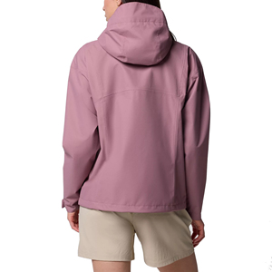 OEM personalizado senderismo <span class=keywords><strong>al</strong></span> aire libre chaqueta impermeable a prueba de viento chaqueta cortavientos para las mujeres logotipo personalizado cortavientos - Product Image 3