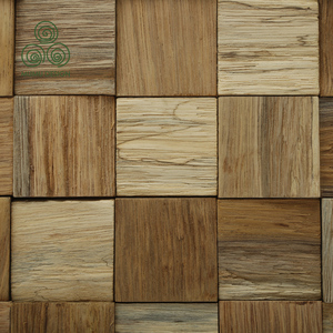 Pannelli Murali a Mosaico in Legno Massello di Design Moderno MUMU DESIGN in <span class=keywords><strong>Rovere</strong></span> di Qualità Premium per Interni e Palestre a Scopo Decorativo - Product Image 6