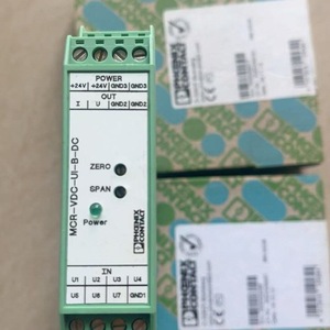 ฟีนิกซ์คอนแทค MCR-VDC-UI-B-DC เครื่องส่งสัญญาณวัดแรงดันไฟฟ้า 24V DC อินพุตเอาต์พุต - Product Image 1