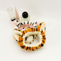 Nouveau mignon trois dimensions oreilles de chat bandeau lavage du visage tigre bandes de cheveux maquillage mignon bandeau petit tigre bandeaux pour les enfants