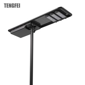 텅페이 고품질 야외 조명 30w 40w 50w 올인원 태양광 가로등 도로용 - Product Image 2