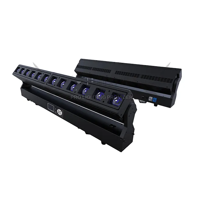 줌 이동 헤드 라이트 12X40W RGBW Led 이동 빔 바 줌