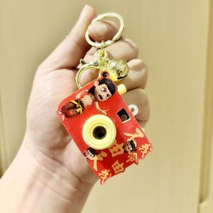 Anime <b>Camera</b> Keychain Plastic Projection Pendant With Nezha Design For <b>Bag</b> Or Gift - Product Image 2