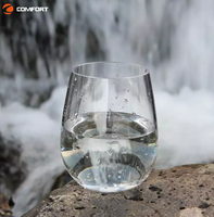 Gobelets à whisky écologiques Verre à vin sans pied Distributeur Libbey Verre à vin sans pied Verre à vin classique Ensemble jetable sans pied