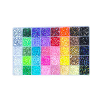 Venta al por Mayor de Piedras de Resina Planas de 40 Colores, 3mm, Juego de Colores Variados, Kit de Bricolaje para Decoración de Uñas