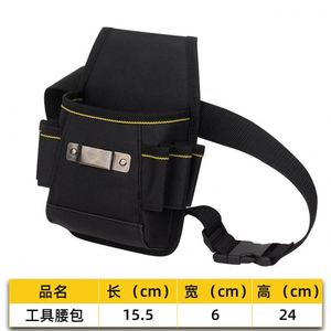 Durable Electrician Heavy Duty Canvas Tool Belt Bag Carpenter Workapron Construction Waist Tool Bag - Product Image 5