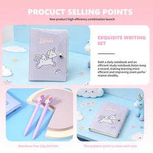 Set de Papelería de Unicornio, Útiles Escolares Lindos para Niñas, Estudiantes, Set de Papelería - Product Image 5