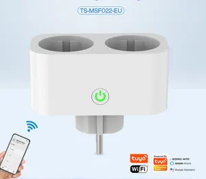 US UK EU Tuya Alexa Google OEM Brand Home Wifi Electrical Plug Wifi Socket Smart Plug