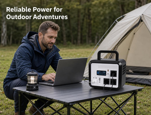 Station d'alimentation portable 1200W 1152Wh, kit générateur solaire LiFePO4 avec panneau solaire pliable 400W, charge rapide pour le camping en plein air - Product Image 5