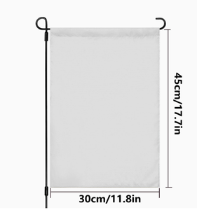 Drapeau de jardin personnalisé Yabee, logo/texte/motif personnalisé, drapeau de jardin en polyester double face, extérieur, maison, jardin - Product Image 3