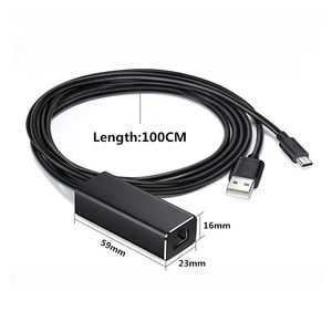 อะแดปเตอร์ไมโครยูเอสบี RJ45 อีเธอร์เน็ตสำหรับไฟร์ทีวีสติ๊กและไฟร์ทีวีรุ่นใหม่ทั้งหมด (2017), โครเมคคาสต์อัลตร้า/2/1/ออดิโอ, กูเกิลโฮมมินิ - Product Image 5