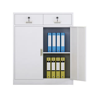 Armadietto in acciaio armadio dispensa <span class=keywords><strong>documenti</strong></span> di archiviazione <span class=keywords><strong>archivi</strong></span> schedario schedario a casa biblioteca ufficio armadietto in metallo - Product Image 6