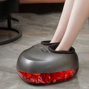 フットマッサージャー熱12V <span class=keywords><strong>Shiatsu</strong></span>フットマッサージャーディープニーディングフットマッサージャーリモート圧縮フットマッサージャー付き - Product Image 3