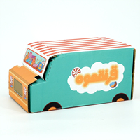 Caja de Embalaje Corrugada con Forma Personalizada, Impresión a Color, Promoción de Marca, Exhibición de Productos al por Menor, Caja de Cartón para Embalaje