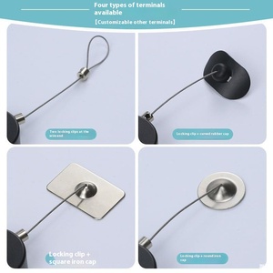 Đồ trang sức hiển thị chống trộm kéo hộp dây tự động có thể thu vào tên nơi kéo hộp siêu thị hiển thị huy hiệu chủ phụ kiện - Product Image 5