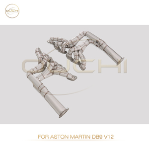 OUCHI Stainless Steel Exhaust Manifold for Aston Martin DB9 2004-2016 6.0L V12 Header <strong>HeatShield</strong> <strong>Car</strong> Accessories Parts - Product Image 2