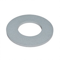 Meule abrasive en oxyde d'aluminium brun céramique à pores larges, de forme plate, pour ébavurage rapide et élimination des copeaux, pour meuleuse de surface manuelle