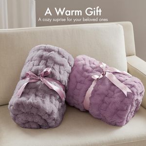 Manta de Piel Sintética de Lujo <span class=keywords><strong>Madison</strong></span> Park, Suave y Acogedora, de Pelo Largo y Cepillado para Cama, Sofá o Sillón - Product Image 5