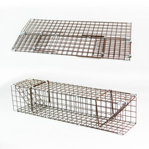 Gabbia di animali vivi pieghevoli e umani trappola per gabbia senza uccidere che intrappola conigli scoiattolo gabbie trappola per topi - Product Image 3